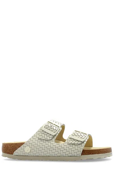 Birkenstock Arizona Leather Sandals In Beige