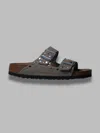 Birkenstock Arizona Rivet Taupe, Suede Leather - Calz. ♪