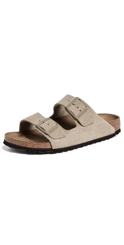 Birkenstock Arizona Rivets Sandals Mink In Brown