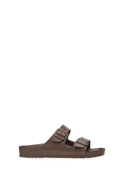 Birkenstock Arizona Roast Flat Sandal In Marrone
