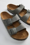Birkenstock Arizona Sandal In Whale Grey Desert Nubuck, Men's At Urban Outfitters