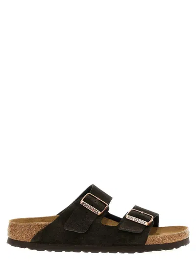 Birkenstock Arizona Slipper In Brown