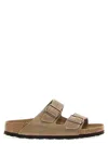 Birkenstock Arizona Suede Dual-buckle Slide Sandals
