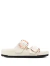 Birkenstock Arizona Lacquer Leather Slides
