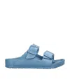Birkenstock Boys Blue Kids Arizona Two-strap Moulded Sandals In Blue