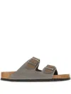 Birkenstock Arizona Sandals In Grau
