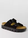 Birkenstock Arizona Sandals Open Toe Chunky Sole In Black