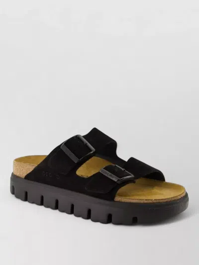 Birkenstock Arizona Sandals Open Toe Chunky Sole In Black