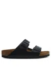 Birkenstock Black Regular Arizona Sandals In Schwarz