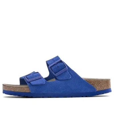 Birkenstock Arizona Sfb Vl Suede Sandals 'ultra Blue'
