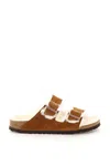 Birkenstock Arizona Buckle Sandals In Beige