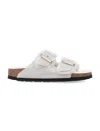 Birkenstock Sandals In Antique White