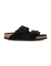 Birkenstock Arizona Shearling Sandal In Black