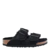 Birkenstock Arizona Shearling Sandals In Black