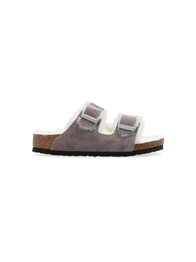 BIRKENSTOCK ARIZONA SHEARLING SANDALS