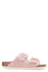 Birkenstock Pink Buckle Sandals In Lightrose