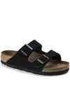 Birkenstock Arizona Oiled Leather Unisex Sandals In Black