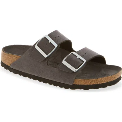 Birkenstock Arizona Slide Sandal In Velvet Gray