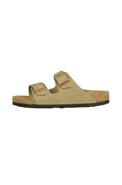 Birkenstock Arizona Suede Sandals In Brown