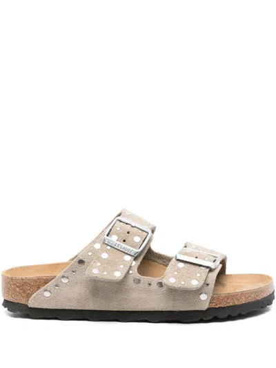 Birkenstock Arizona Slides In Grey