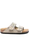 Birkenstock Arizona Stud Slide Sandal In Grey