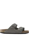 Birkenstock Arizona Slides In Grey