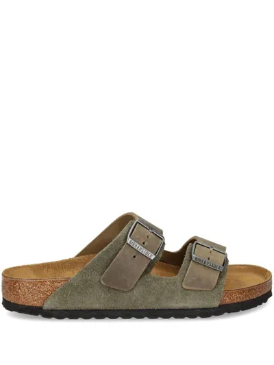 Birkenstock Arizona Slides In Green
