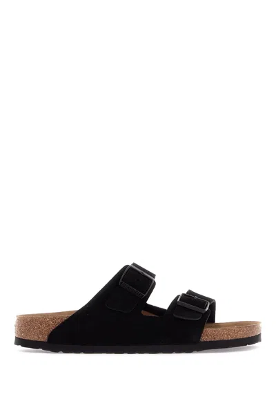 Birkenstock Arizona Slides Narrow Fit In Black