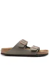 Birkenstock Arizona Sandal Bf Nubuck Stone
