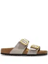 Birkenstock Arizona Slides In Silver