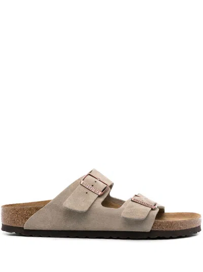 Birkenstock Arizona Slipper In Beige