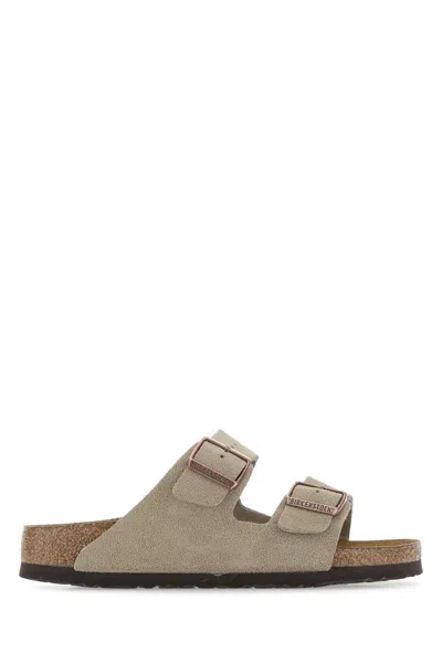 Birkenstock Arizona Slipper In Beige