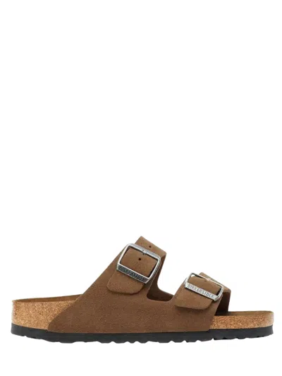 Birkenstock Arizona Slipper In Brown