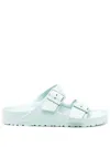 Birkenstock Arizona Stealth Buckle Eva Slide Sandal In Blue