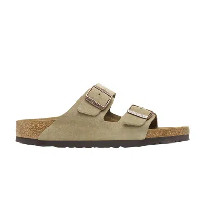 Pre-owned Birkenstock Arizona Soft Bed 'taupe' | Tan | Men's Size 40 In Brown