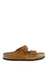 Birkenstock Buckle Detailed Slip-on Sandals In Mink