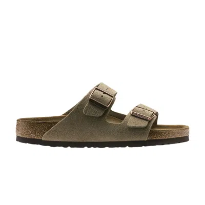 Pre-owned Birkenstock Arizona Soft Footbed Narrow 'taupe' | Grey | Men's Size 35
