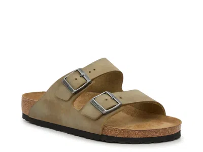 Birkenstock Arizona Soft Footbed Sandal In Green