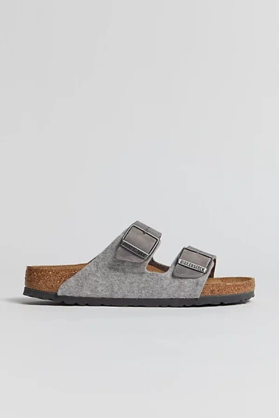 Birkenstock Arizona Soft Footbed Sandal In Light Grey At Urban Outfitters