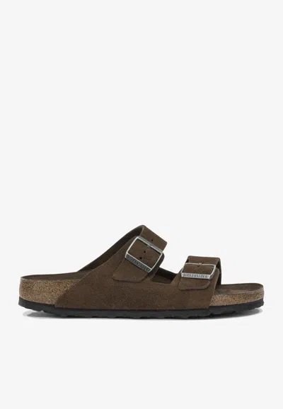 Birkenstock Arizona Soft Footbed Sandals In Brown