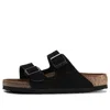 Birkenstock Arizona Sandalwood In Black