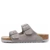 Birkenstock Leather Double-strap Sandals In Neutral
