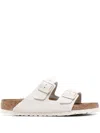 Birkenstock Soft Slide Sandal In White