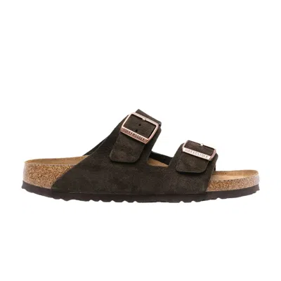 Pre-owned Birkenstock Arizona Soft Footbed Suede 'mocha' | Brown | Men's Size 38