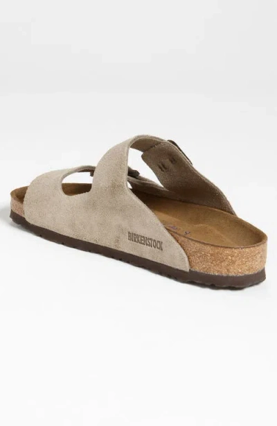 Birkenstock Men's Arizona Slide Sandals In Beige