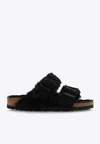 Birkenstock Arizona Big Buckle Narrow Sandal In Black