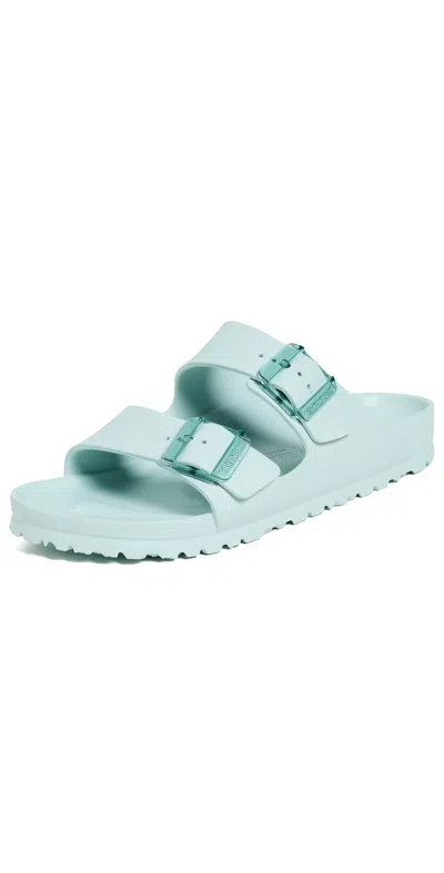 Birkenstock Arizona Stealth Buckle Eva Sandals Surf Green