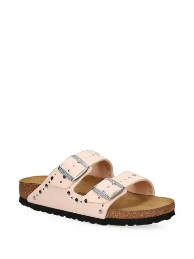 Birkenstock Kids' Arizona Studded Sandals In Neutrals