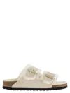Shop Birkenstock Arizona Suede Lamb Fur Slipper