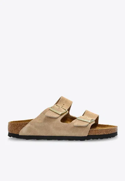 BIRKENSTOCK ARIZONA SUEDE LEATHER SANDALS